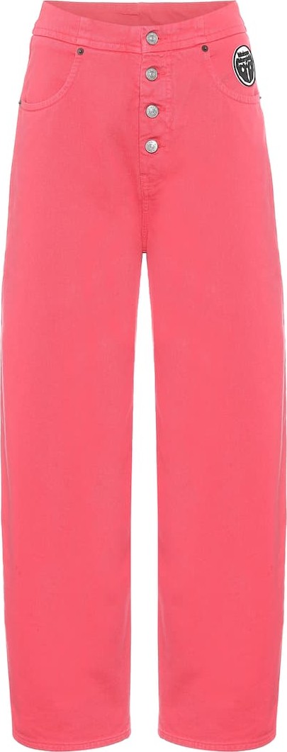 MM6 Maison Margiela High-rise straight jeans