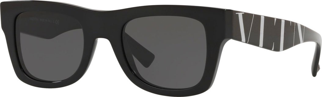 Valentino Logo-Arms Square Sunglasses