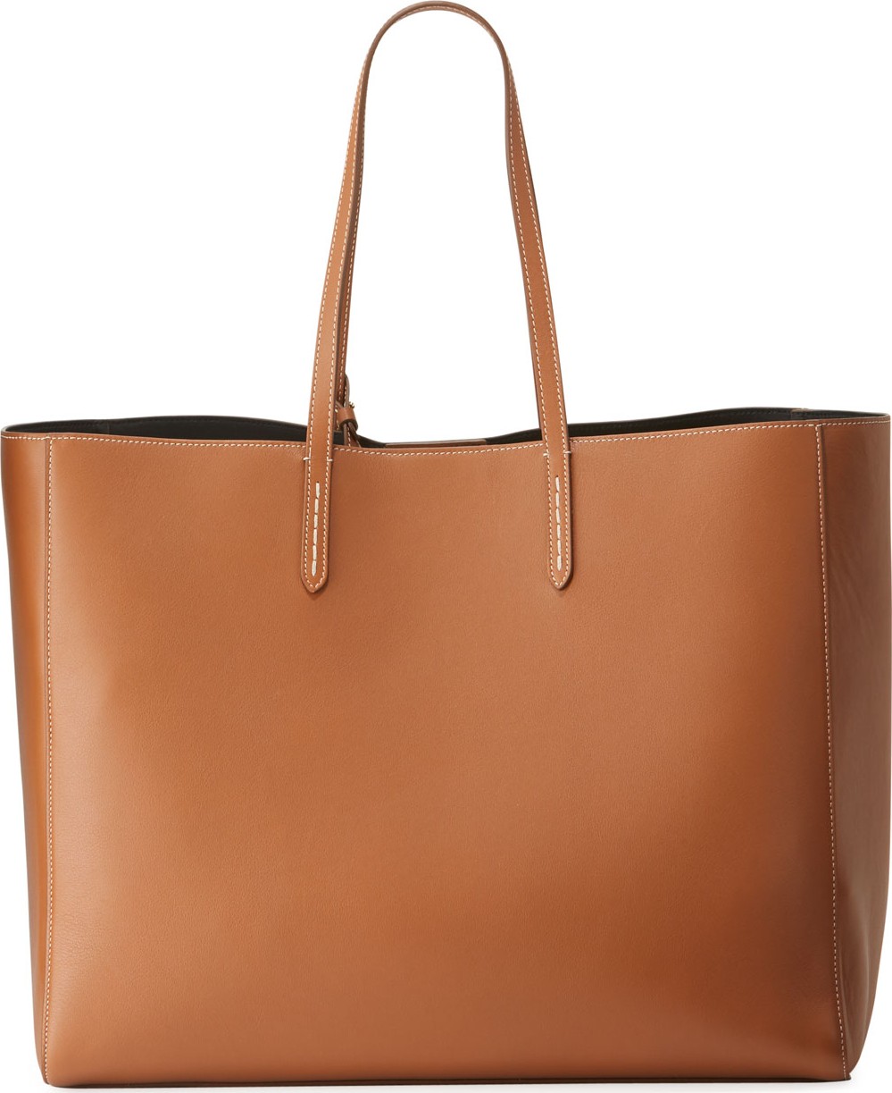 Ralph Lauren Smooth Leather Tote Bag