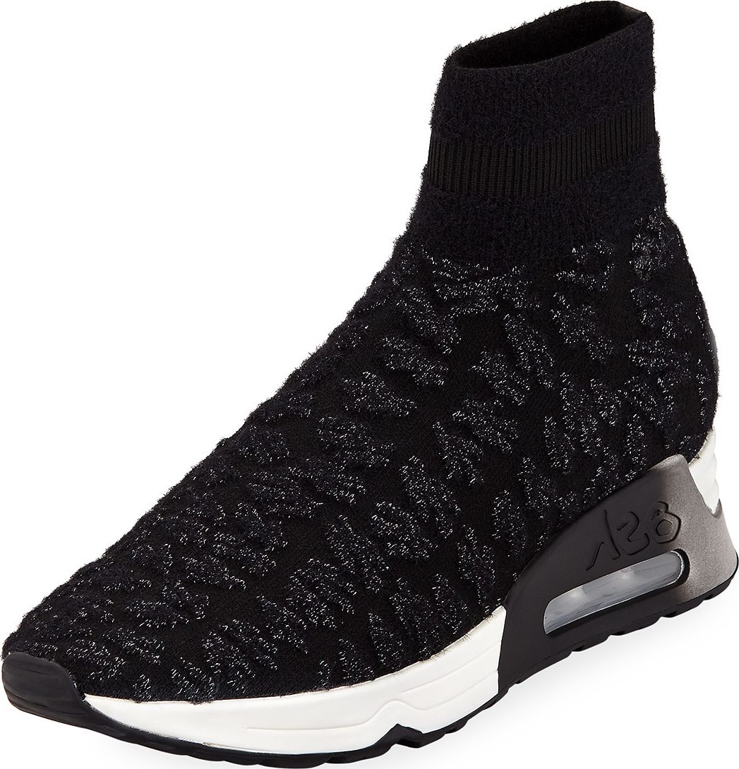 ASH Lullaby Knit High-Top Sneaker