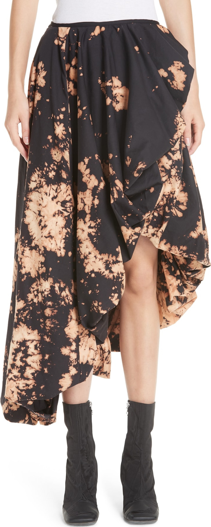 Marques'Almeida Marques'Almeida Bleached Puff Wrap Skirt
