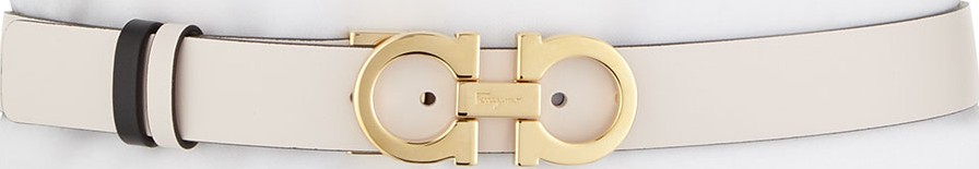 Salvatore Ferragamo Reversible Leather Gancini Belt