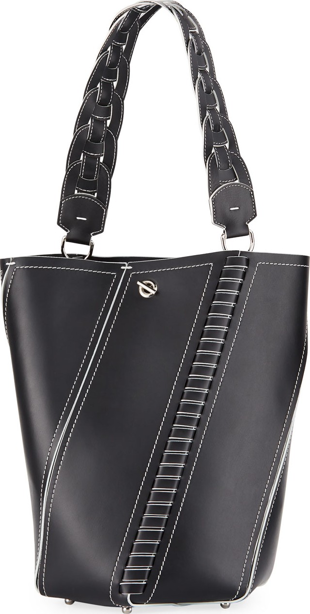 Proenza Schouler Hex Leather Medium Bucket Bag