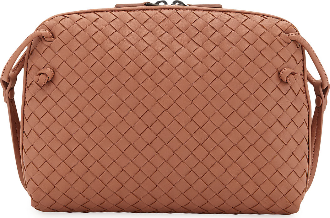 Bottega Veneta Nodini Pillow Intrecciato Messenger Bag