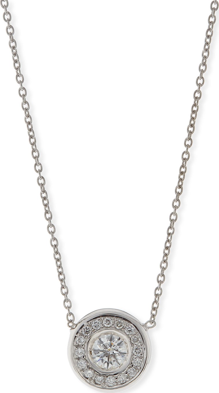 Roberto Coin 18k Gold Pave Diamond Pendant Necklace