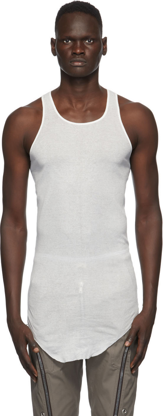 Rick Owens - White Basic Tank Top