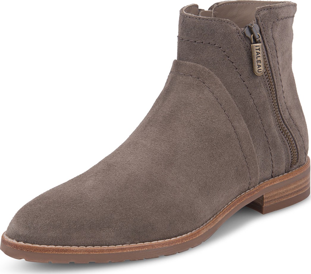 Italeau Marcella Waterproof Suede Booties