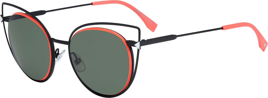 Fendi Round Wire-Rim Sunglasses Fendi Round Wire-Rim Sunglasses