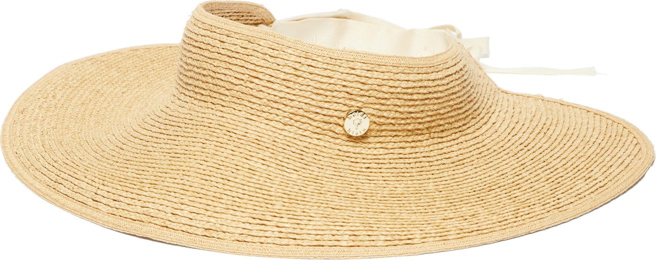 HEIDI KLEIN Cape Elizabeth raffia visor