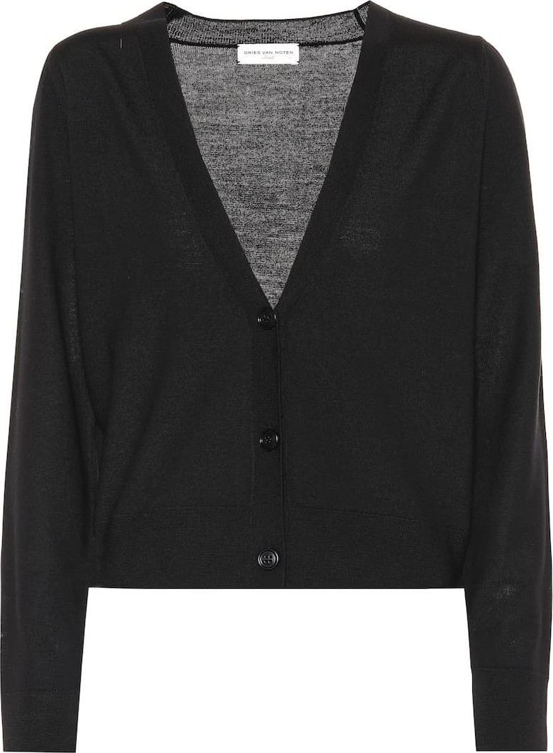 Dries Van Noten Merino wool cardigan