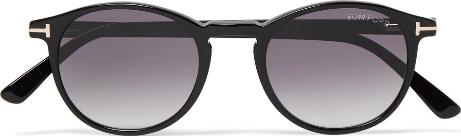 TOM FORD Andrea-02 Round-Frame Acetate Sunglasses