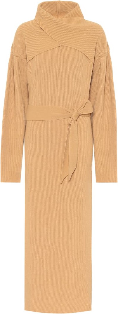 Nanushka Kora wool-blend knit midi dress