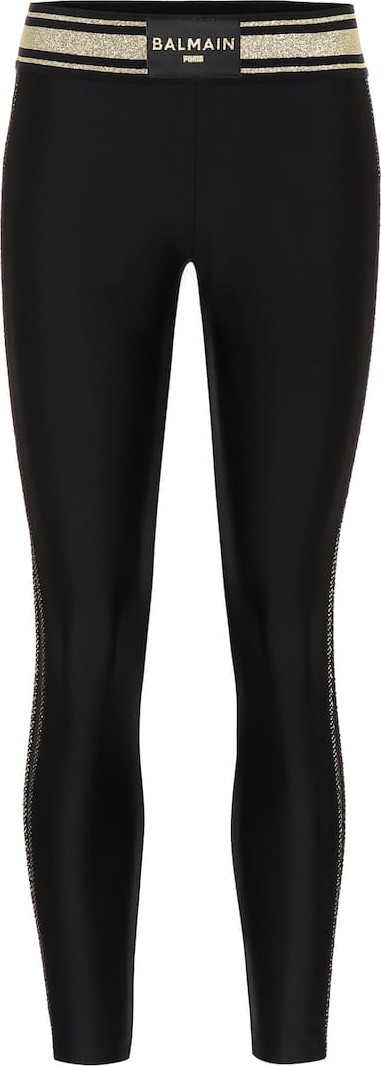 PUMA x Balmain stretch leggings