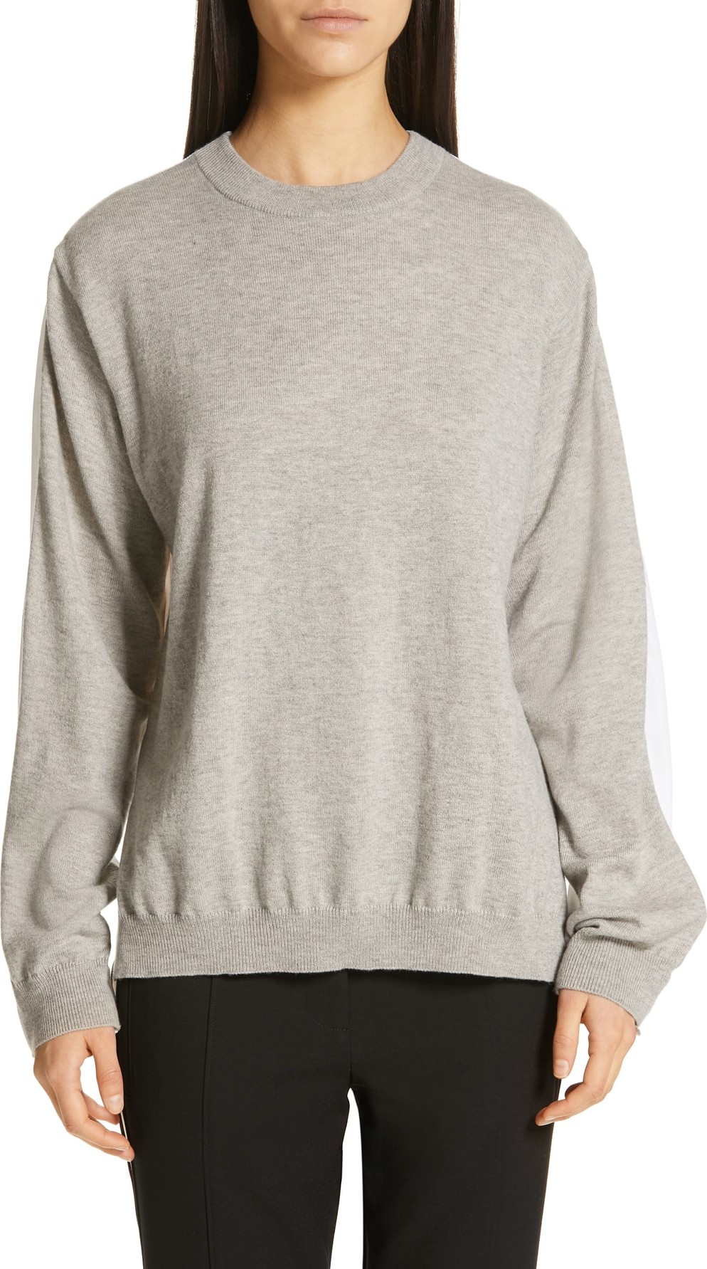 Tibi Mixed Media Top