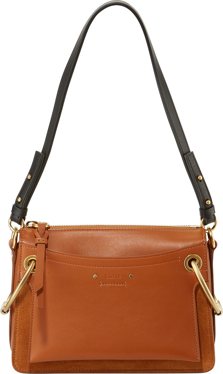 Chloe Roy Leather/Suede Shoulder Bag