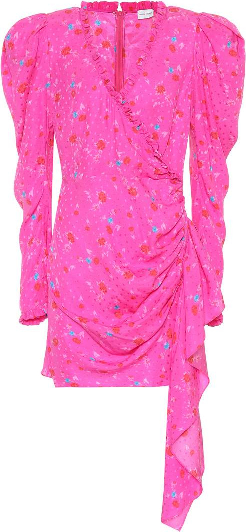 Magda Butrym Carlton floral silk minidress