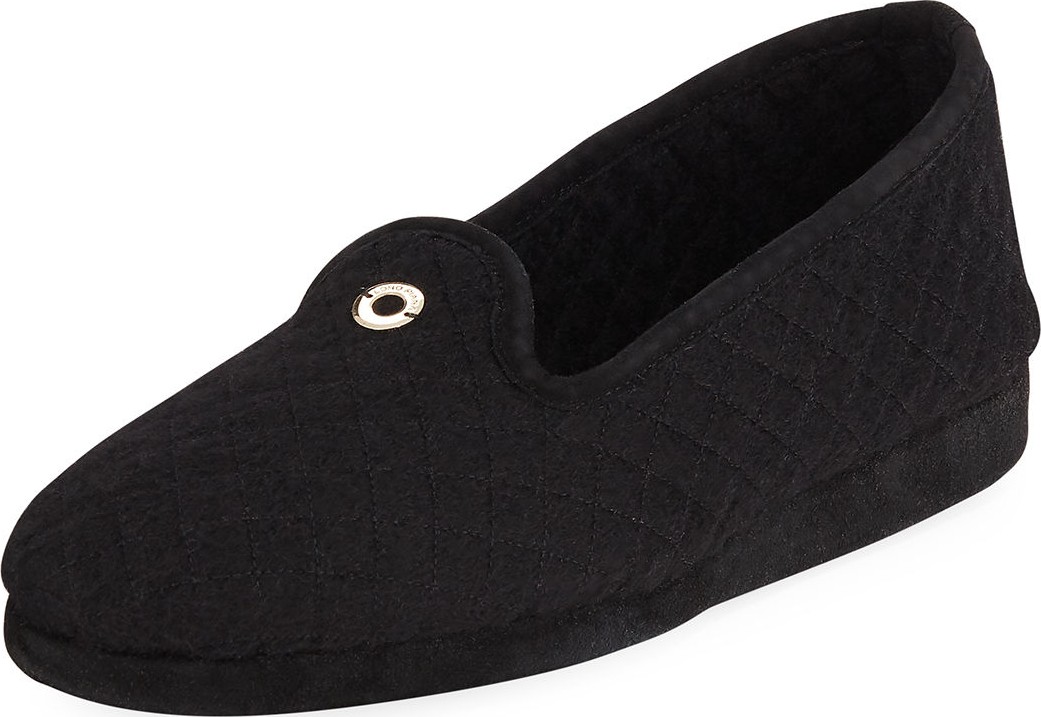 Loro Piana Pantofola Cashmere Slippers