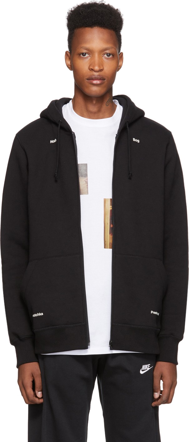 Undercover Black A Clockwork Orange Print Zip Hoodie