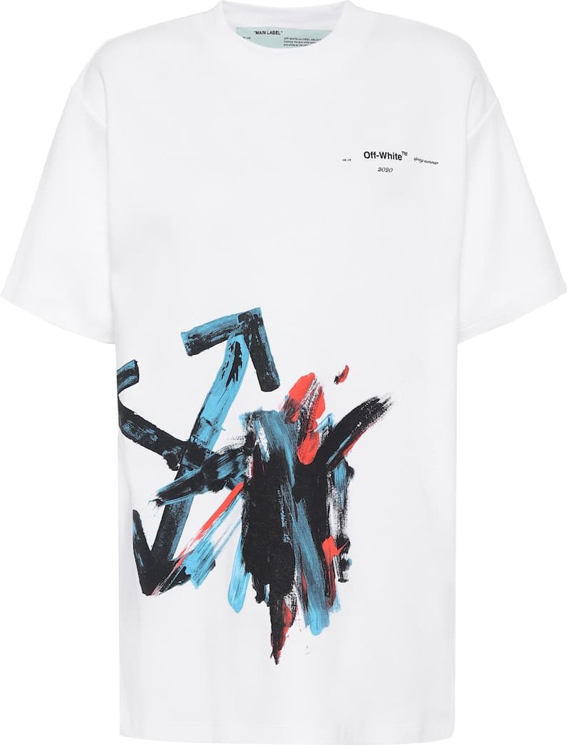 Off White Cotton-jersey T-shirt