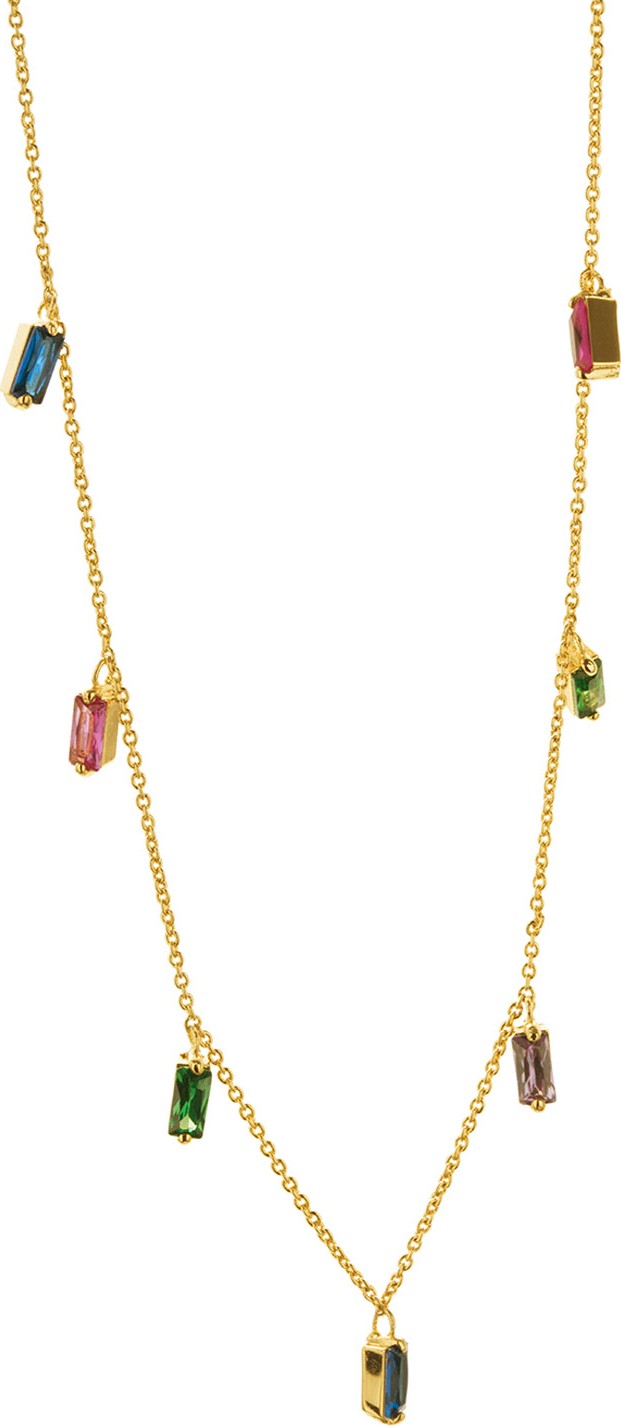 Gorjana Amara Cubic Zirconia Fringe Necklace