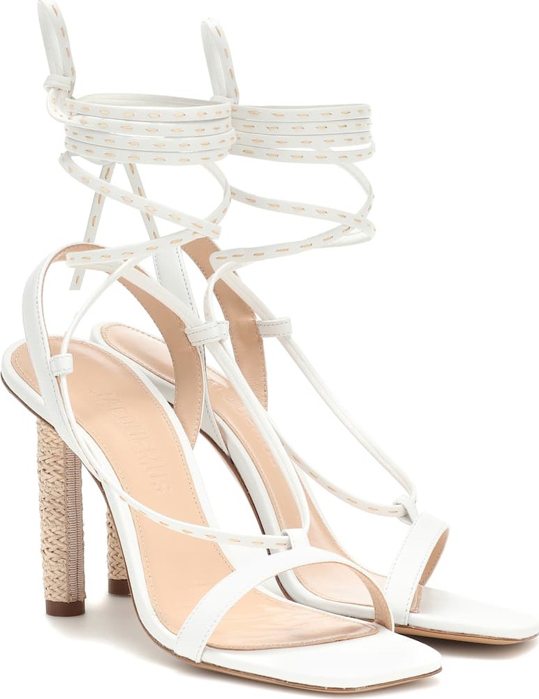 Jacquemus Bergamo leather sandals