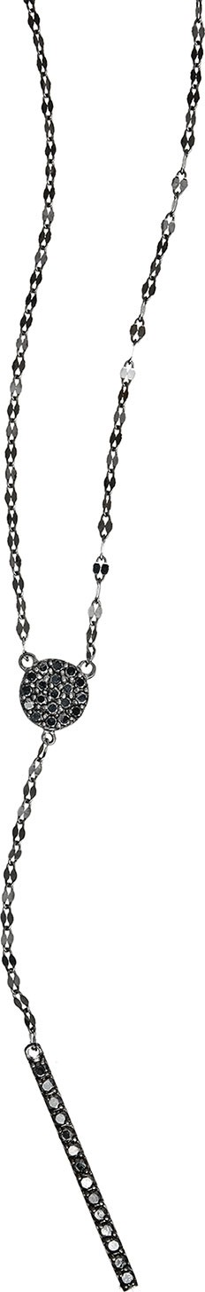 Lana Reckless Diamond Bar Lariat Necklace