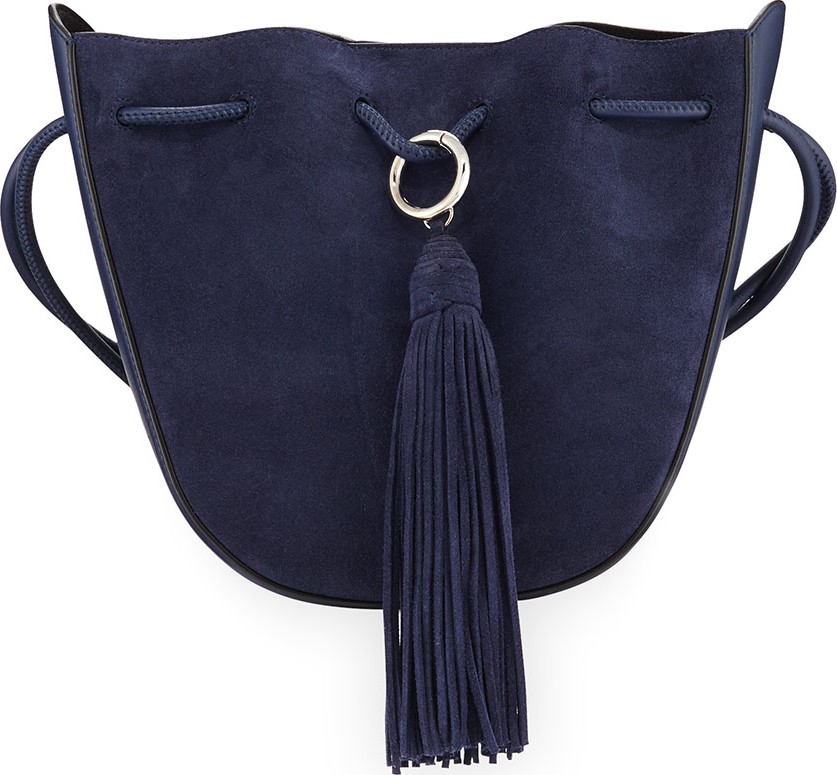 Rebecca Minkoff Lulu Suede Tassel Crossbody Bag