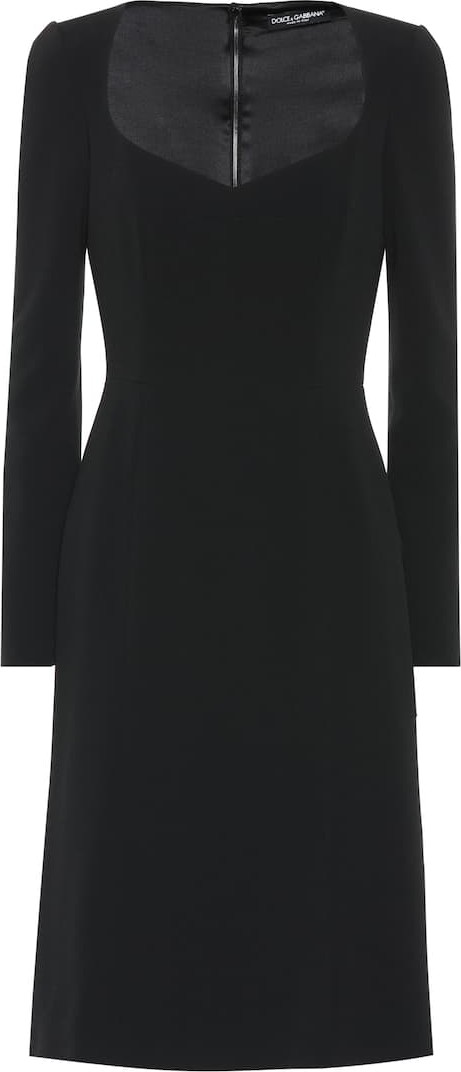 Dolce & Gabbana Long-sleeved midi dress