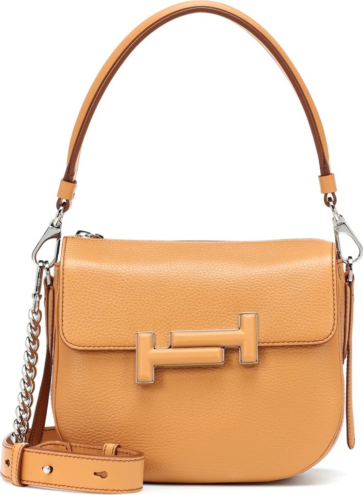 Tod's Double T leather shoulder bag