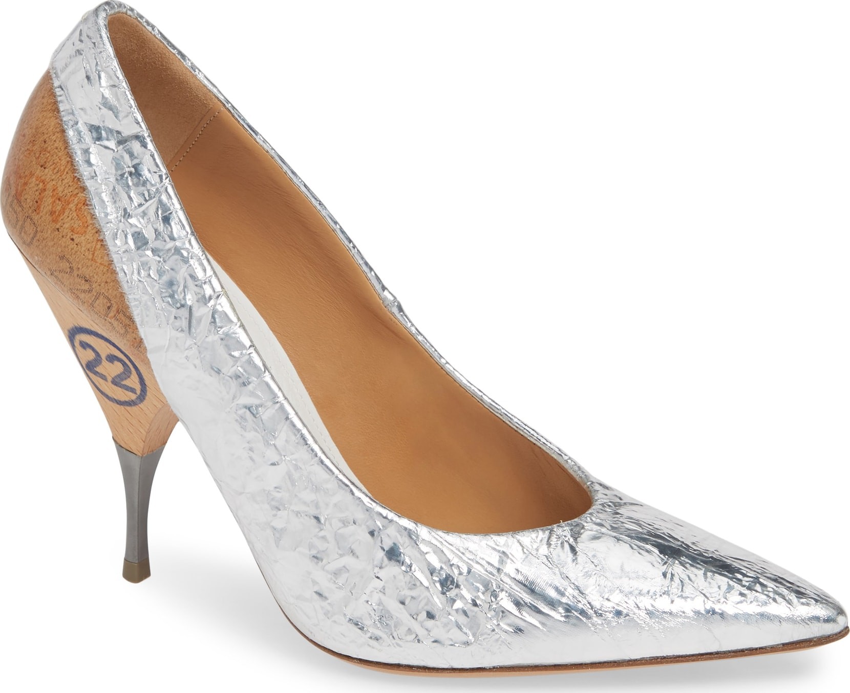 Maison Margiela Passport Stamp Pump