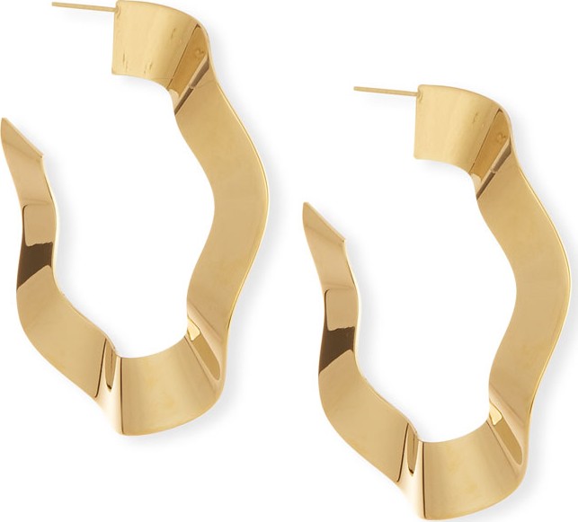 Jennifer Zeuner Jewelry Wanda Hoop Earrings