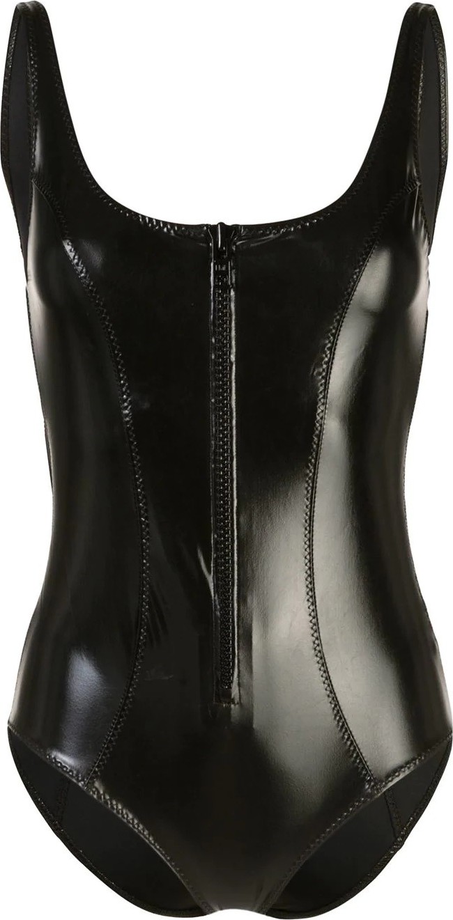 Lisa Marie Fernandez front zip swimsuit