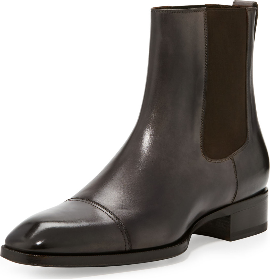TOM FORD Gianni Leather Chelsea Boot