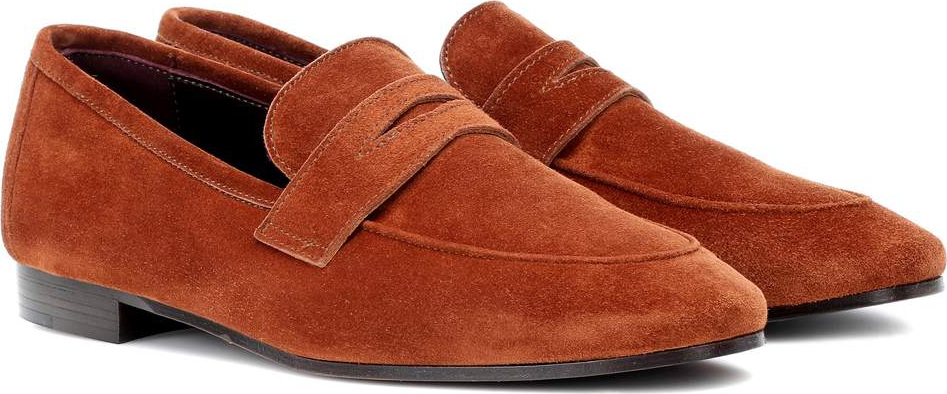 Bougeotte Flaneur suede loafers