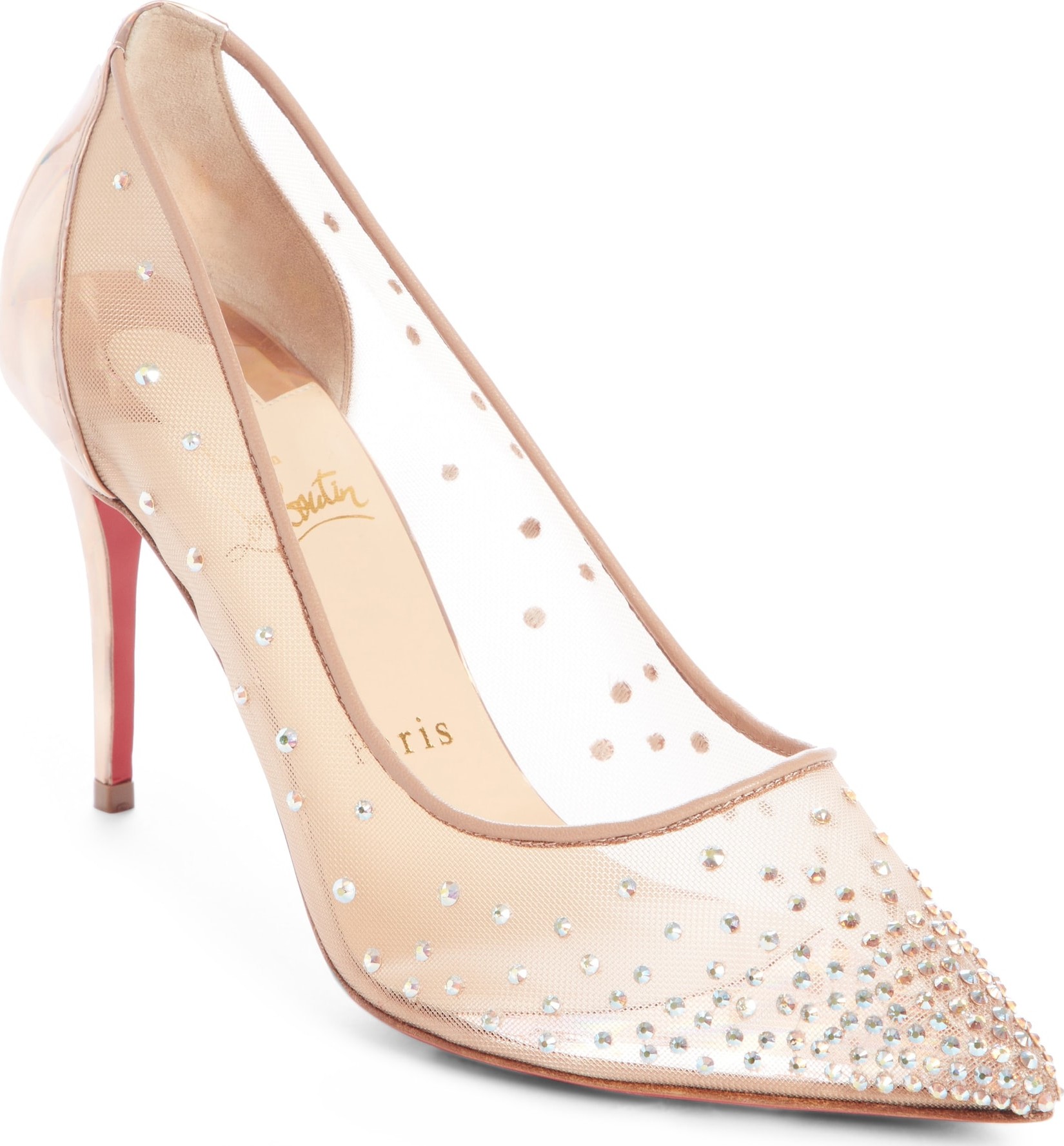 Christian Louboutin Follies Jeweled Pump
