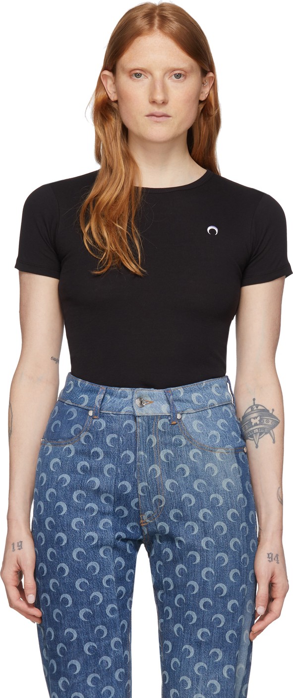 Marine Serre Black Moon T-Shirt