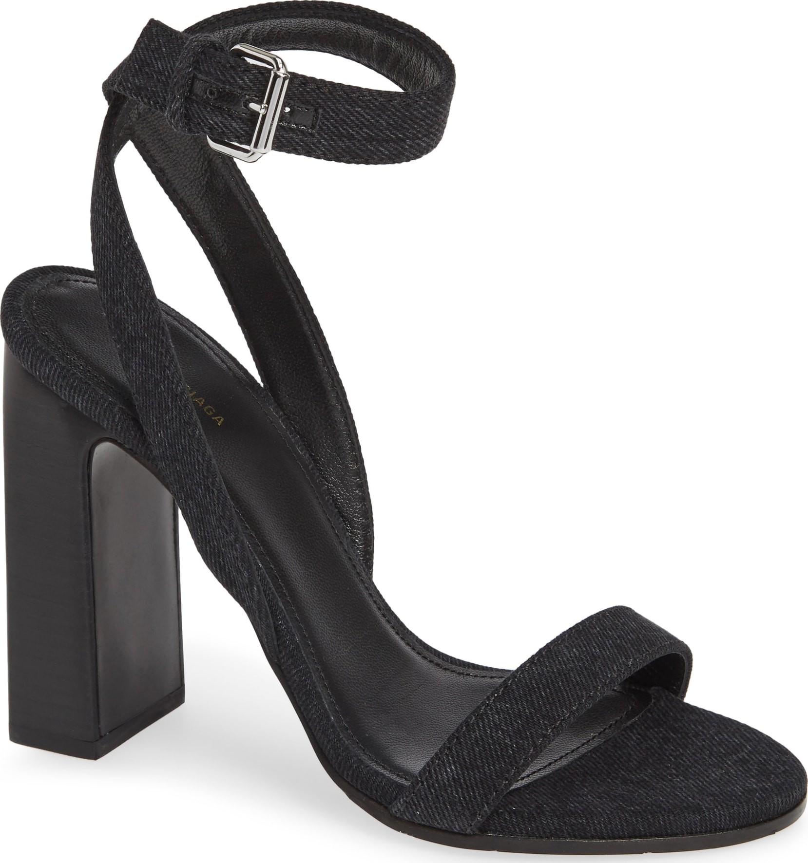 Balenciaga Wraparound Denim Sandal