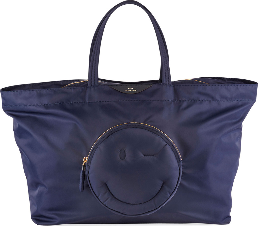 Anya Hindmarch East-West Large Chubby Wink Tote Bag