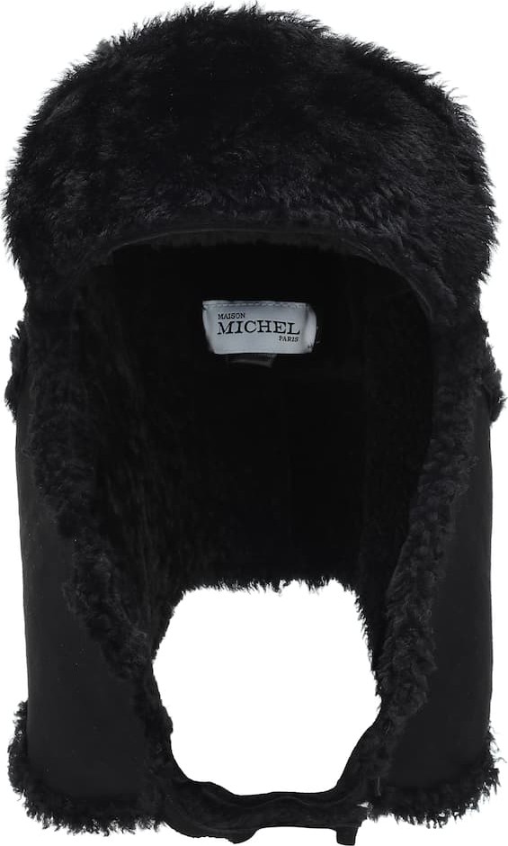 Maison Michel Bibiana shearling trapper hat