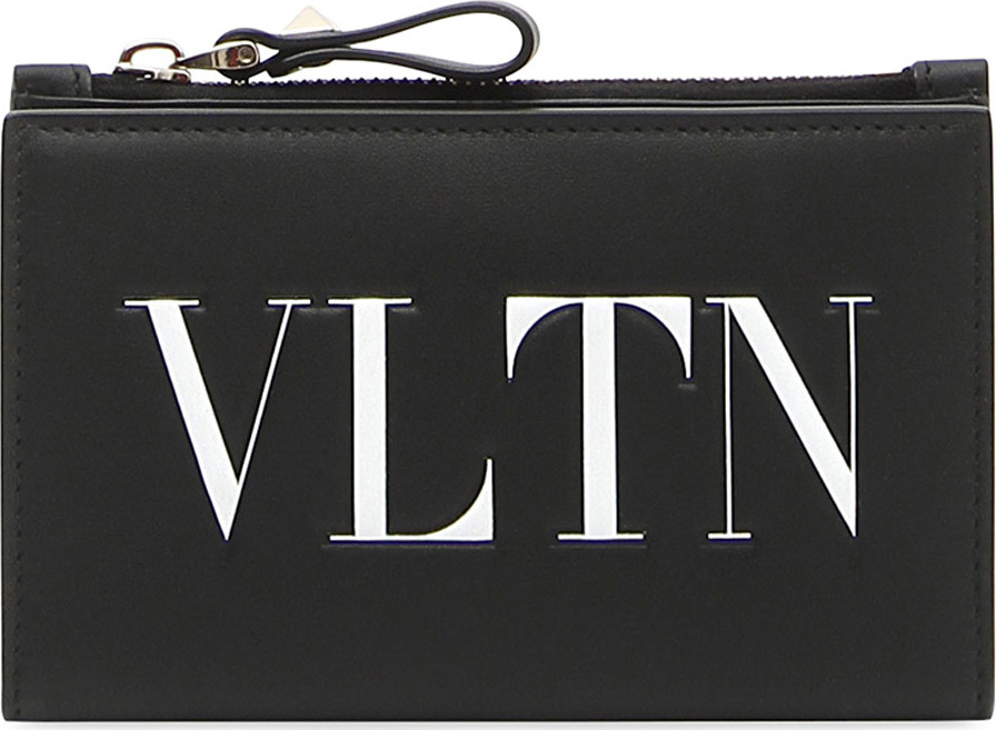 Valentino VLTN Logo Coin Purse/Card Case