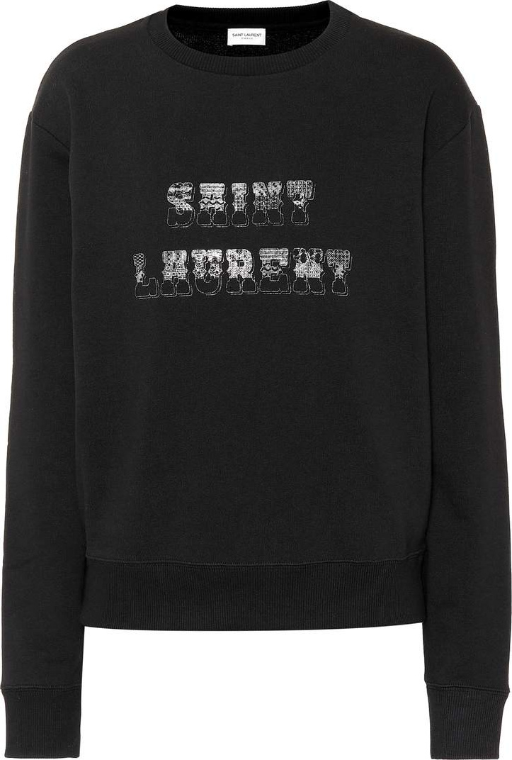 Saint Laurent '70s Logo cotton sweatshirt