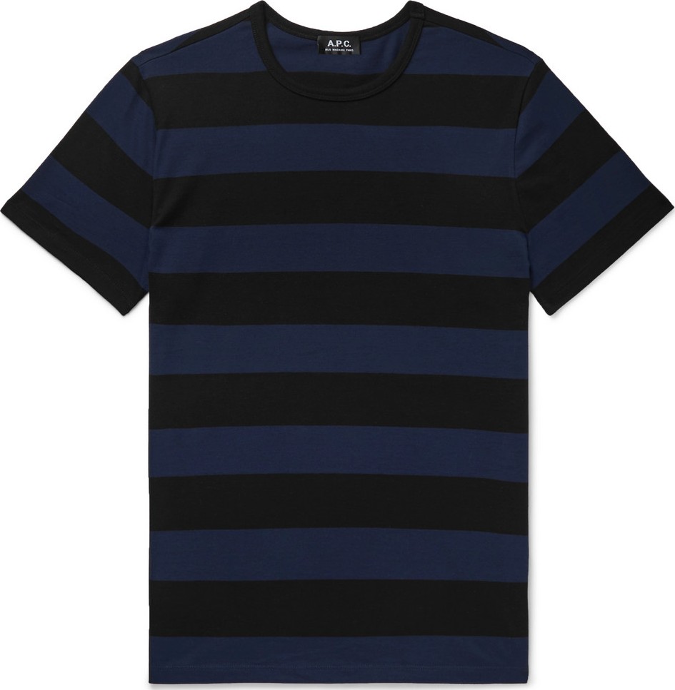 A.P.C. Archie Striped Cotton-Jersey T-Shirt
