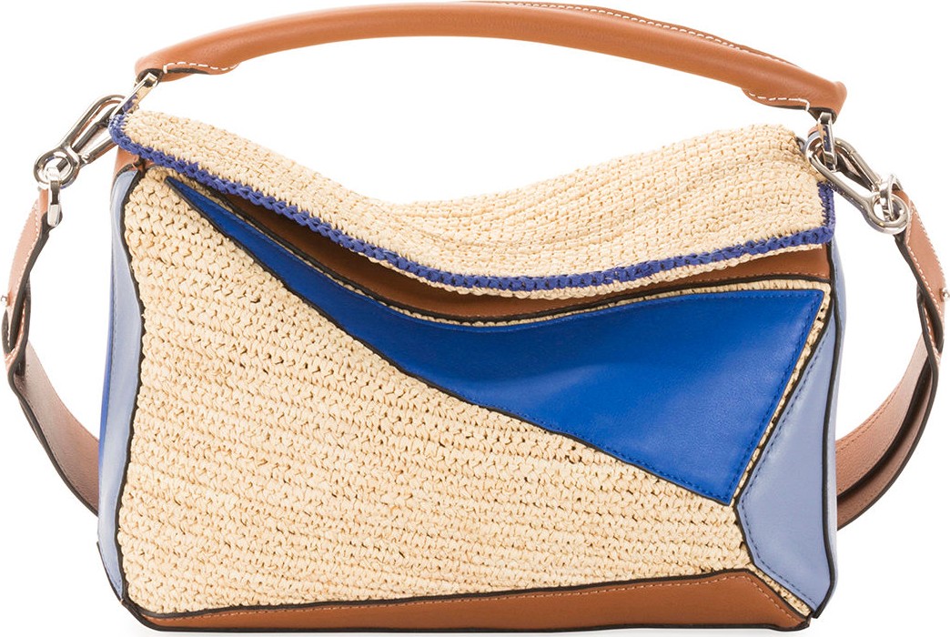 LOEWE x Paula's Ibiza Puzzle Satchel Bag