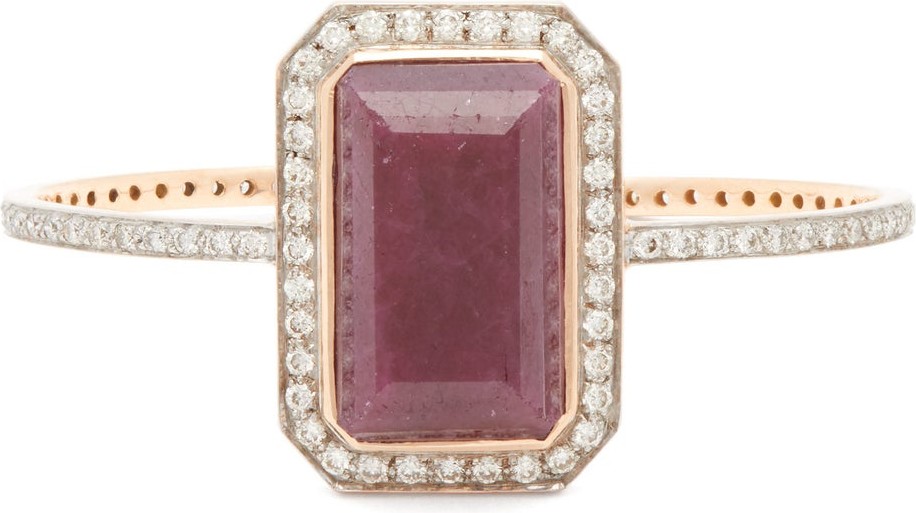 Jade Jagger Neverending diamond, ruby & 18kt gold bracelet