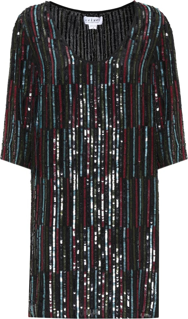 Velvet By Graham & Spencer Elisa sequined dress