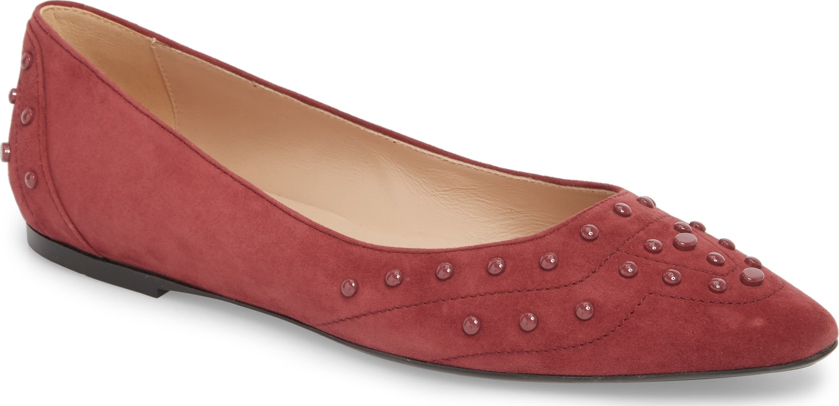 Tod's Gommini Studded Ballet Flat