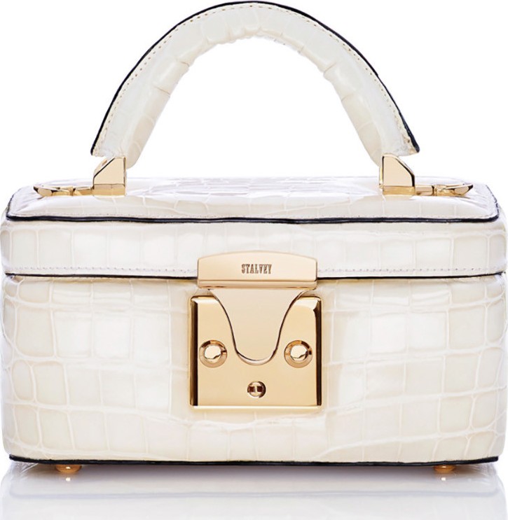 Stalvey Bone Beauty Case 1.7 Mini Alligator