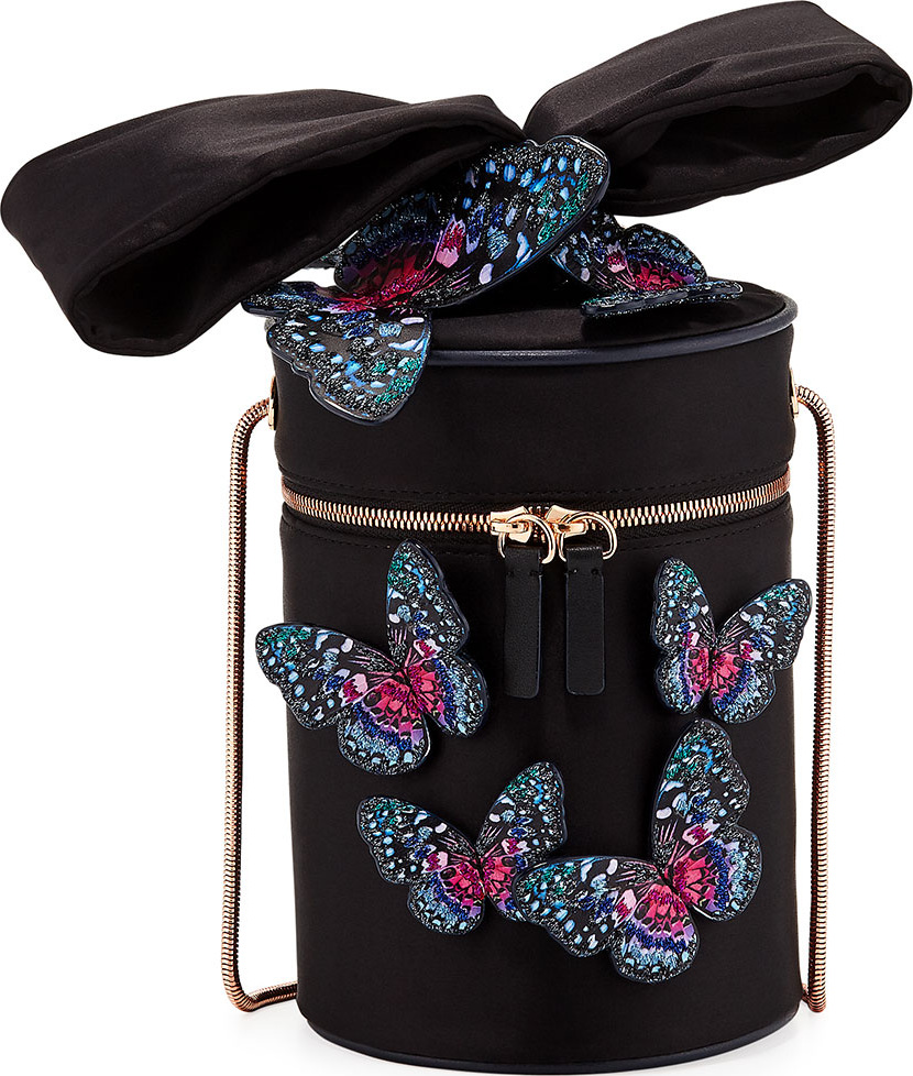Sophia Webster Bonnie Butterfly Leather Crossbody Bag