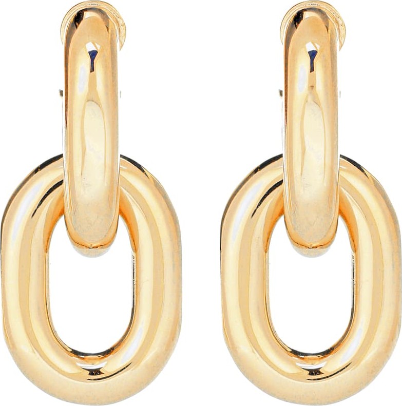 Paco Rabanne Chain hoop earrings