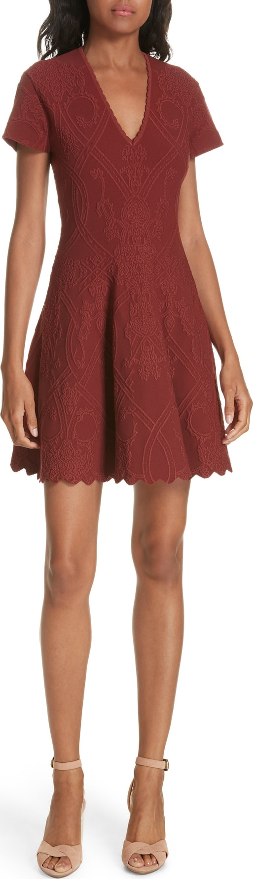 Jonathan Simkhai Matte Jacquard Dress
